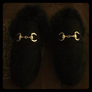 Women’s Olivia Fur Slides